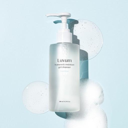 Luvum Bamboo Hyaluronic Moisture Gel Cleanser 200ml Cleansing Gel Luvum