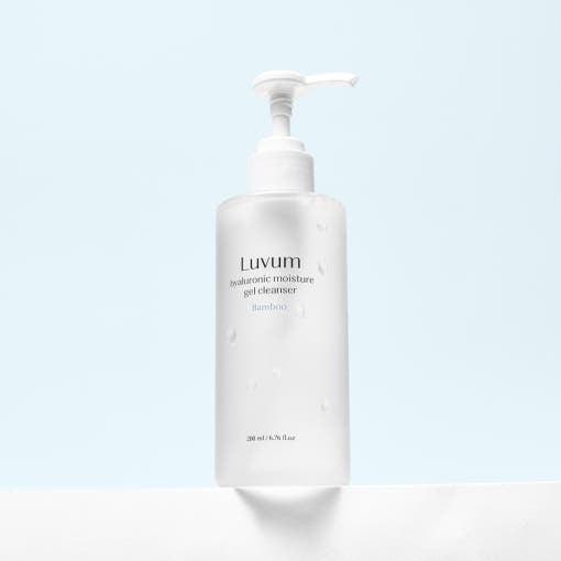 Luvum Bamboo Hyaluronic Moisture Gel Cleanser 200ml Cleansing Gel Luvum