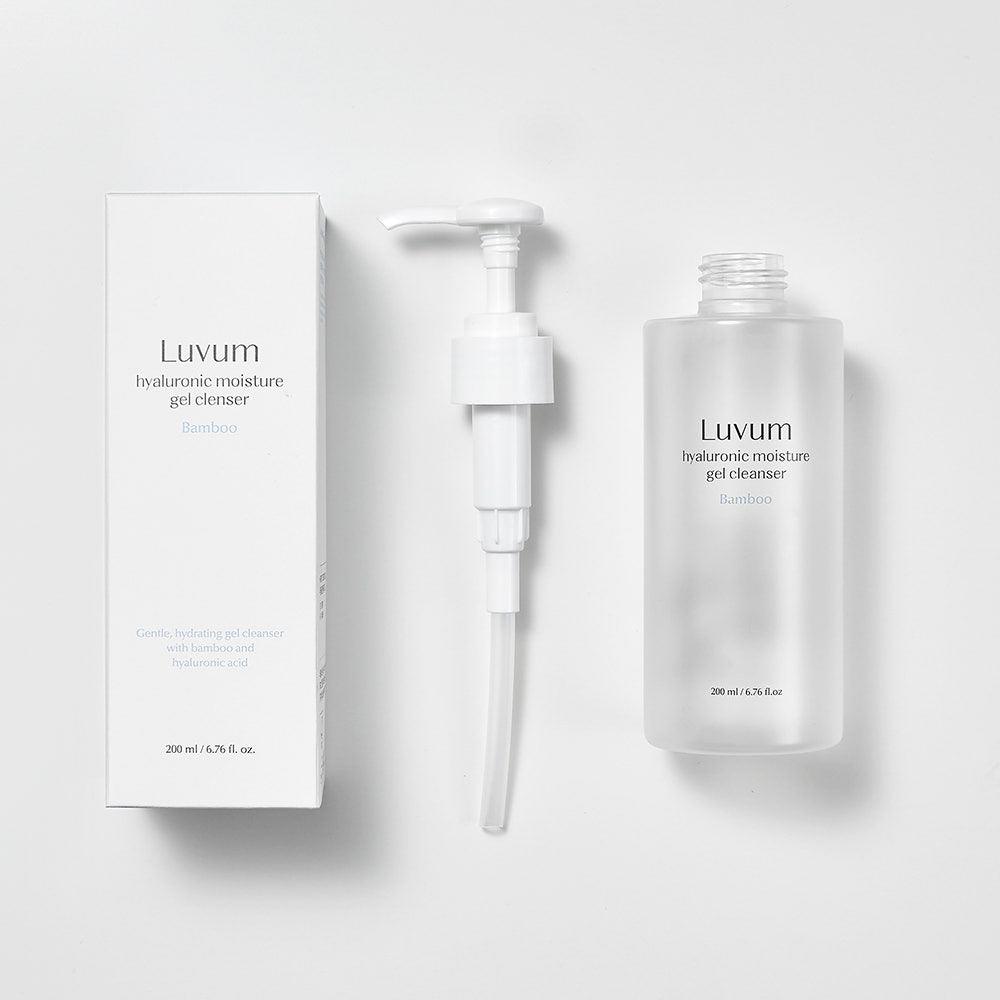 Luvum Bamboo Hyaluronic Moisture Gel Cleanser 200ml Cleansing Gel Luvum