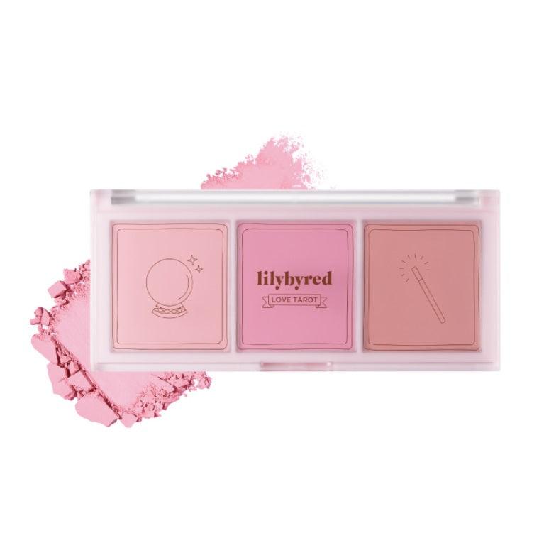 lilybyred Love Tarot Blusher Palette #02 Wish You Cool-thekimyoung.com