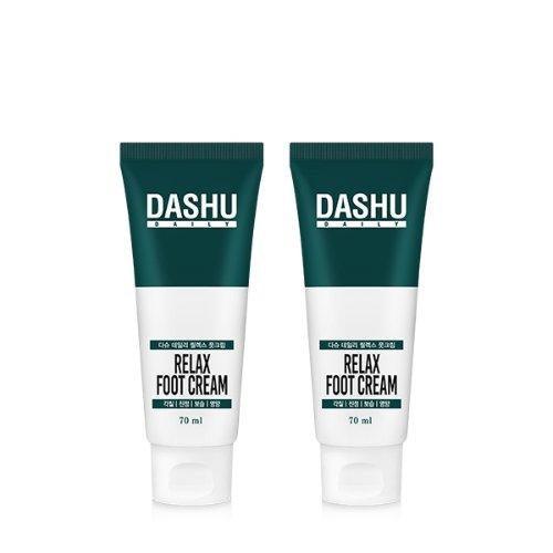 DASHU daily RELAX FOOT CREAM 70ML X 2EA-thekimyoung.com