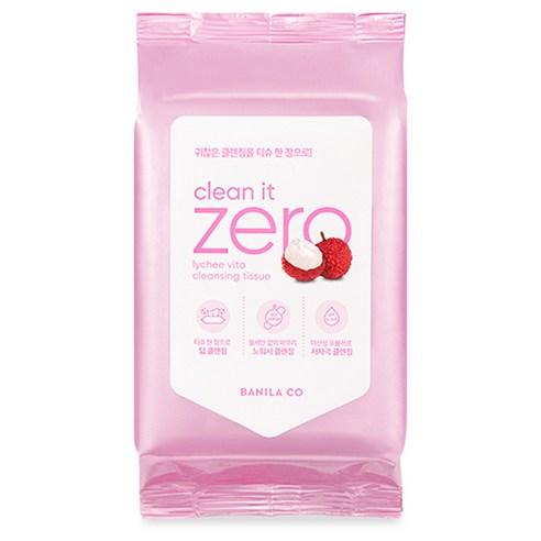 BANILA CO Clean It Zero Lychee Vita Cleansing Tissue - 30 Sheets-thekimyoung.com