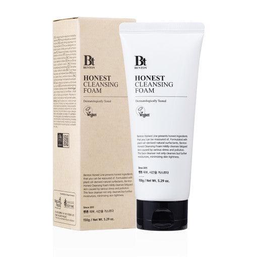 Benton Honest Cleansing Foam 150g - Gentle Cleanser-thekimyoung.com