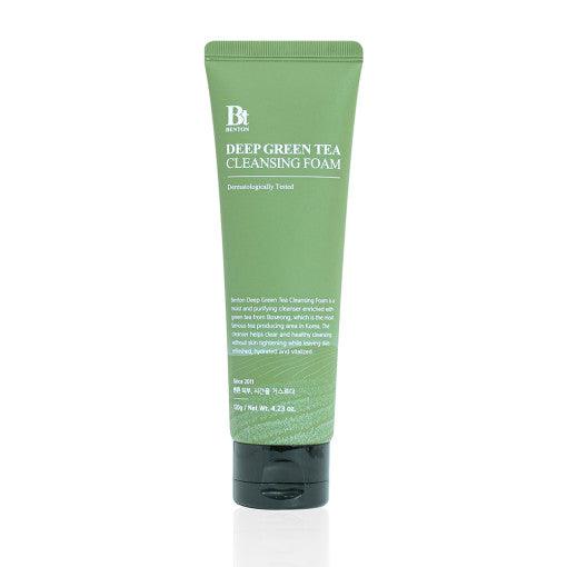 Benton Deep Green Tea Cleansing Foam - 120g-thekimyoung.com