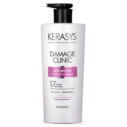 Kerasys Damage Clinic Shampoo (For Damaged Hair) 600ml Shampoo Kerasys