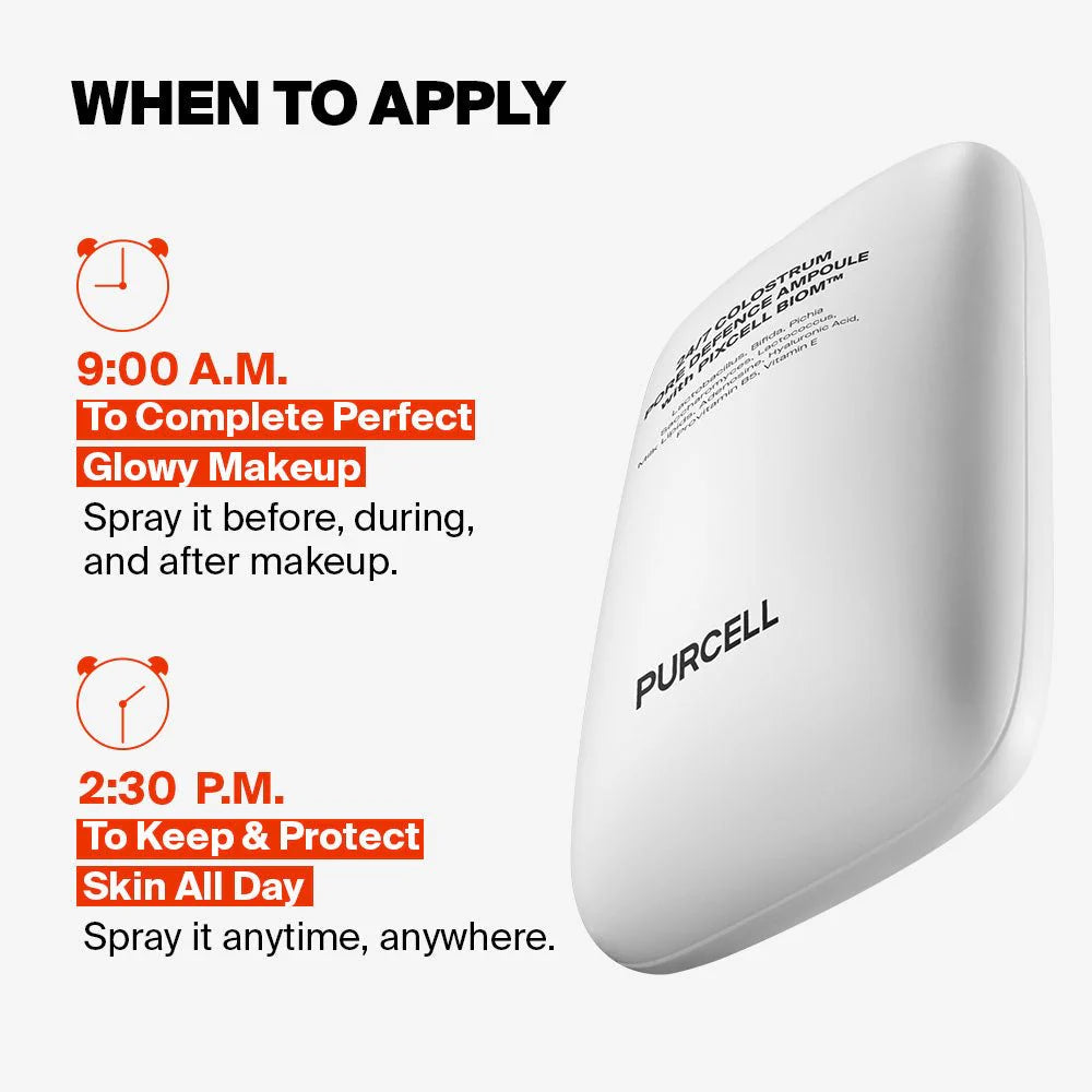 PURCELL 24/7 Colostrum Pore Defence Ampoule 55ml Ampoule PURCELL