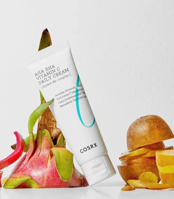 COSRX AHA/BHA Refresh Vitamin C Daily Cream 50ml-thekimyoung.com