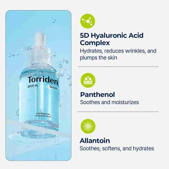Torriden DIVE-IN Low-Molecular Hyaluronic Acid Serum 70ml Face Serum Torriden