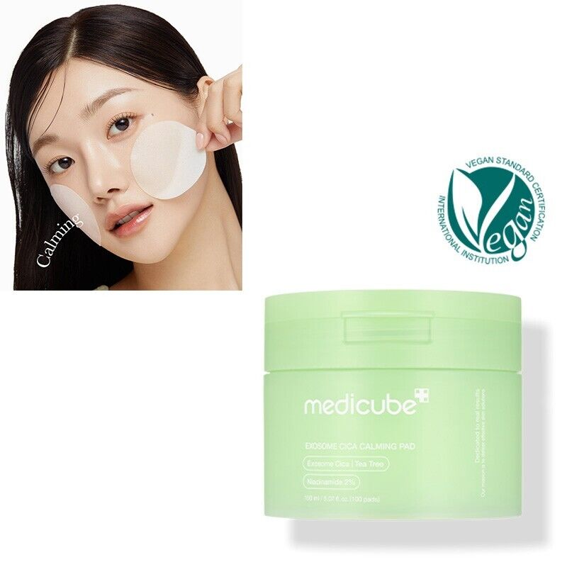 medicube Exosome Cica Calming Pad 100 pads Toner Pad medicube