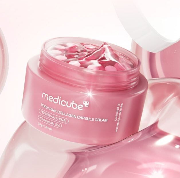 medicube - PDRN Pink Collagen Capsule Cream-thekimyoung.com