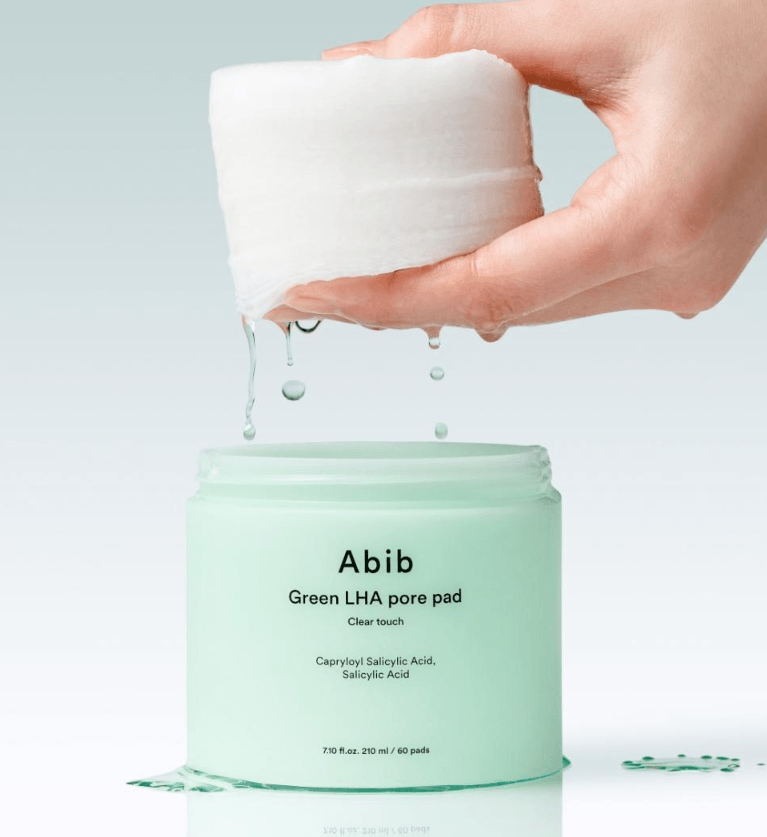 Abib Green LHA Pore Pad 60 Pads Toner Pad Abib