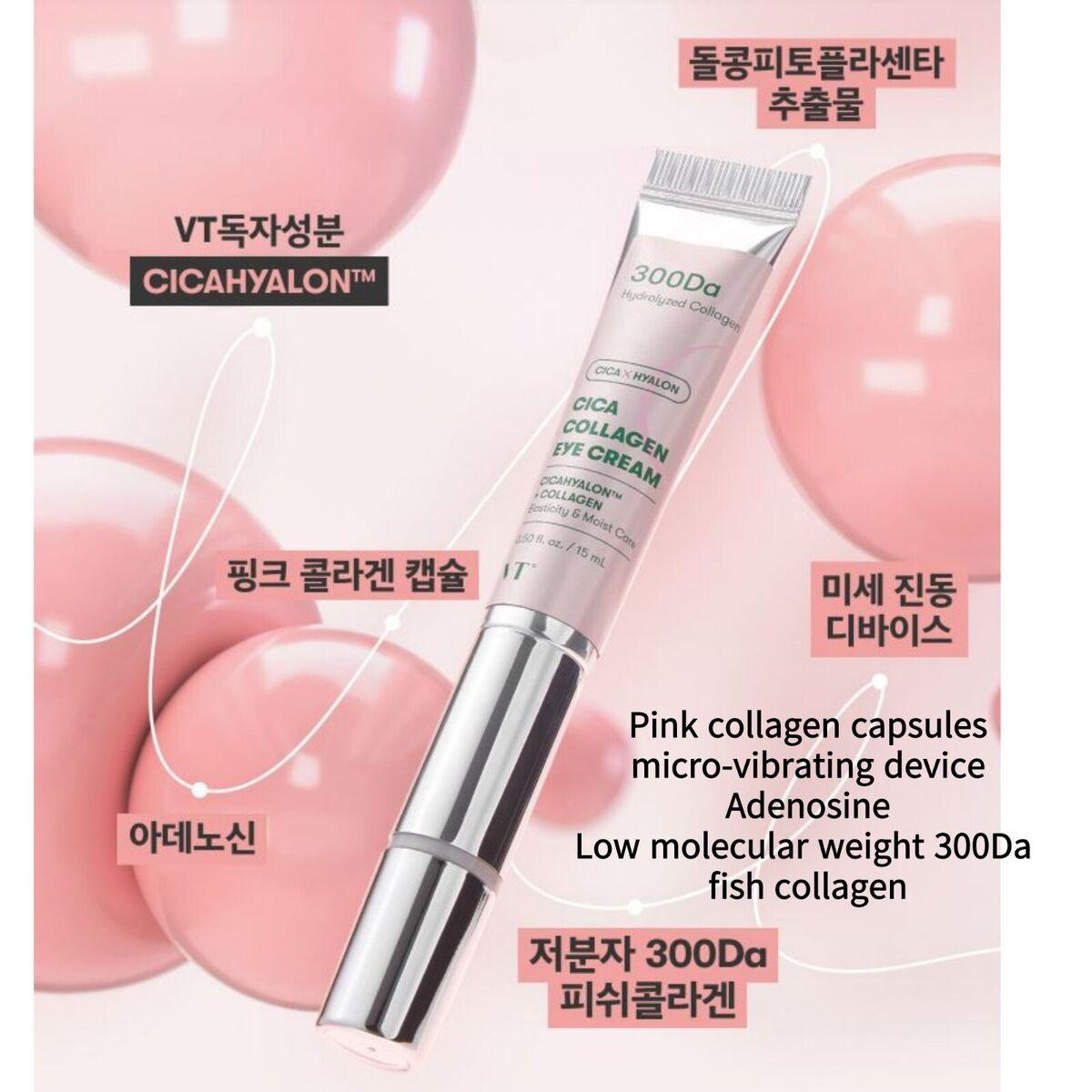 VT Cica Collagen Eye Cream 15ml-thekimyoung.com