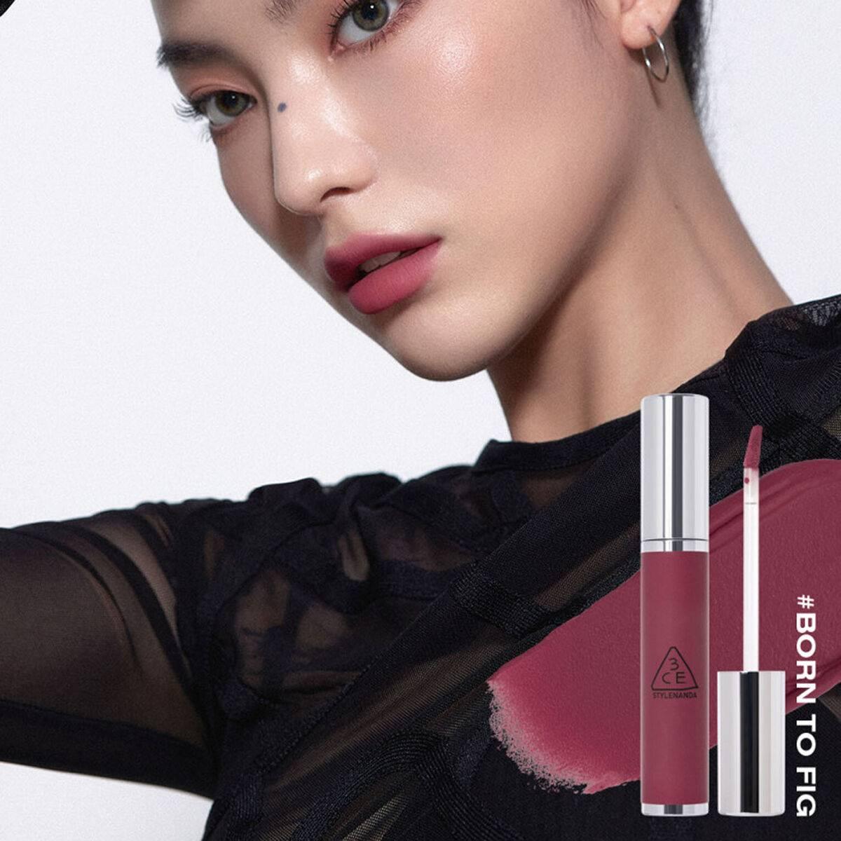 3CE Hazy Lip Clay 4g (12 Colors) LIP TINT 3CE BORN TO FIG