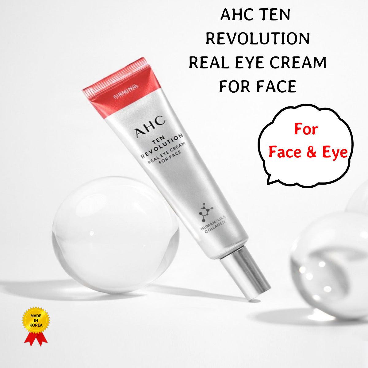 AHC Ten Revolution Real Eye Cream For Face 35ml+35ml-thekimyoung.com