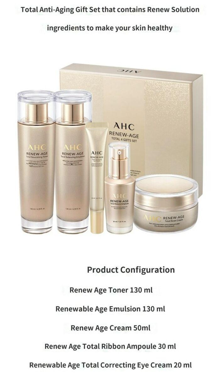 AHC Renew Age Total 4 Type Gift Set-thekimyoung.com