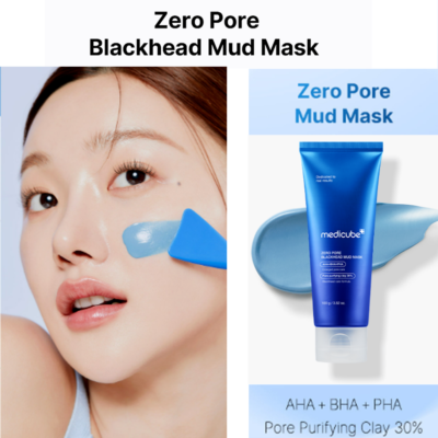 medicube Zero Pore Blackhead Mud Mask 100g Clay Masks medicube