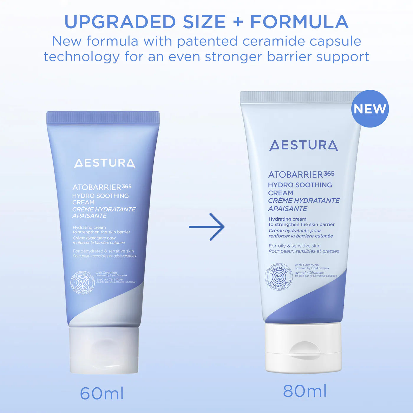 AESTURA - Atobarrier 365 Hydro Soothing Cream (New) (80ml)-thekimyoung.com