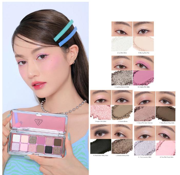 3CE New Take Eyeshadow Palette 9.5g-thekimyoung.com