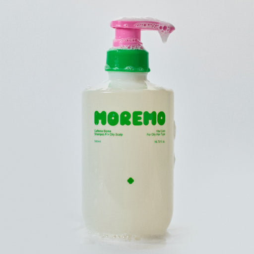 moremo CAFFEINE BIOME SHAMPOO For Oily Scalp Anti Hair Loss 500ml/1000ml-thekimyoung.com