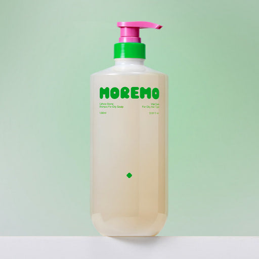 moremo CAFFEINE BIOME SHAMPOO For Oily Scalp Anti Hair Loss 500ml/1000ml-thekimyoung.com