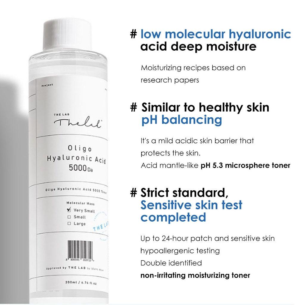 THE LAB by blanc doux - Oligo Hyaluronic Acid 5000 Toner 200ml Toner THE LAB by blanc doux