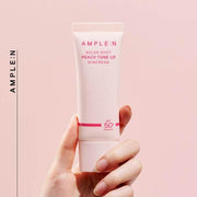 AMPLE:N Solar Shot Peach Tone Up Suncream 40ml 50+ PA++++-thekimyoung.com