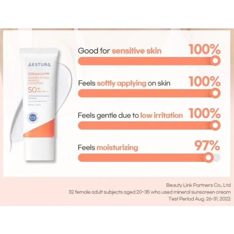 AESTURA Derma UV 365 Red Calming Tone-up Sunscreen 40ml Sunscreen AESTURA