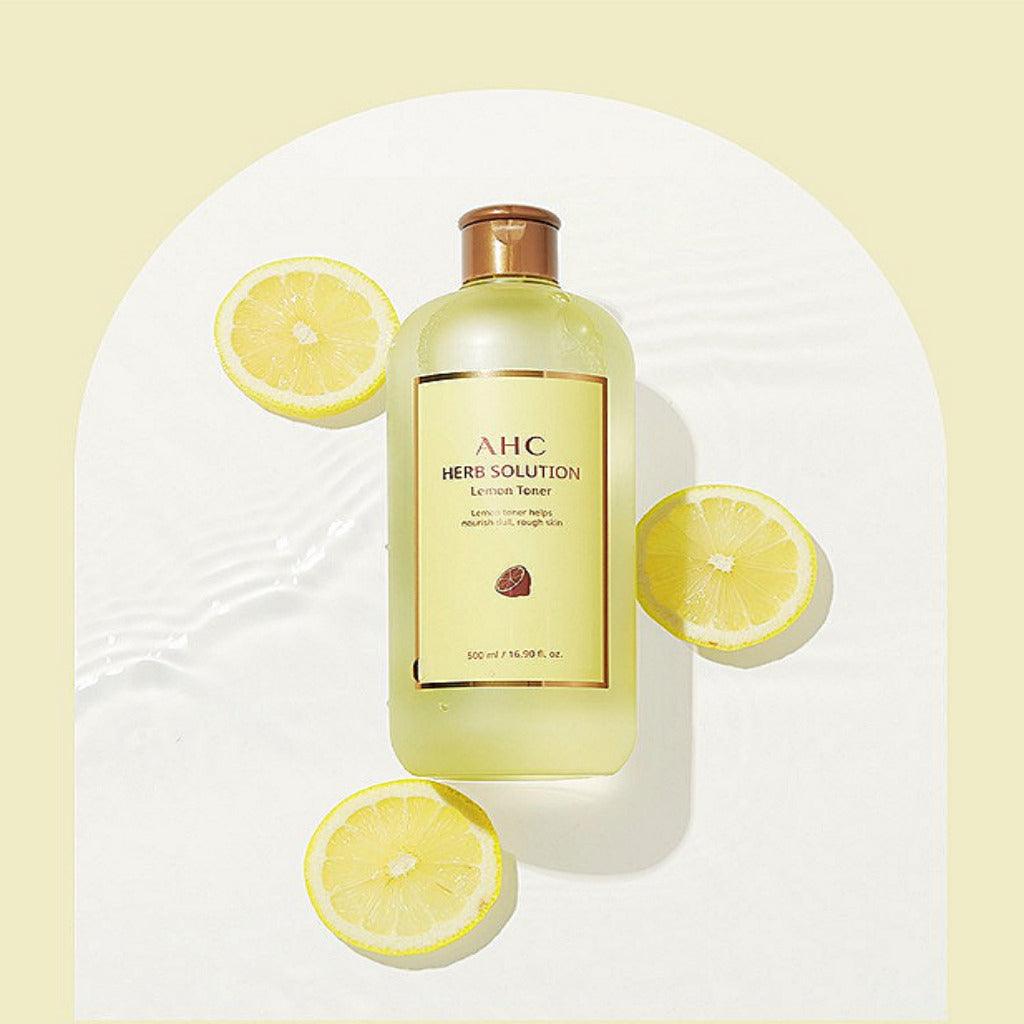AHC Herb Solution Lemon Toner 500ml-thekimyoung.com