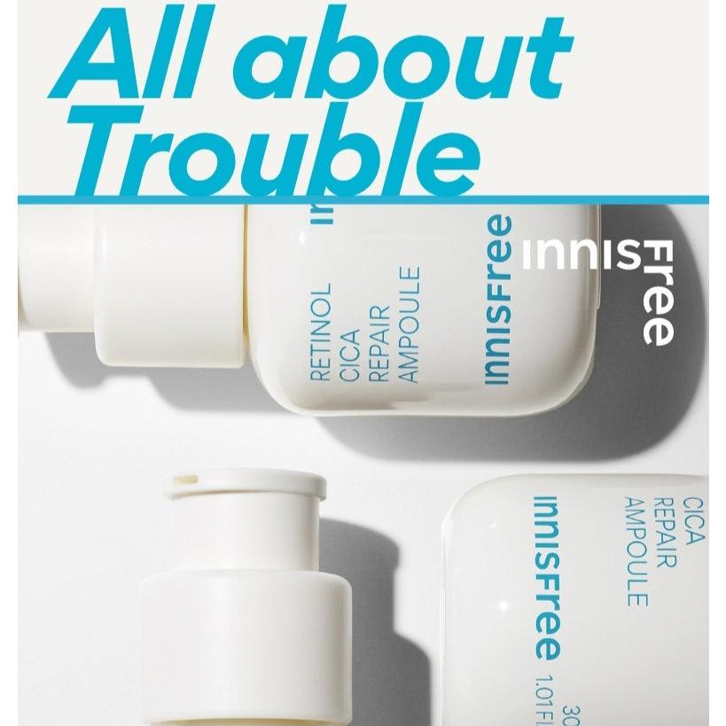 innisfree Retinol Cica Repair Ampoule - 15ml/30ml/50ml/80ml Ampoule innisfree