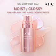AHC AURA SECRET TONE UP CREAM SPF30 PA++ 50ml X 2ea Tone Up Cream AHC