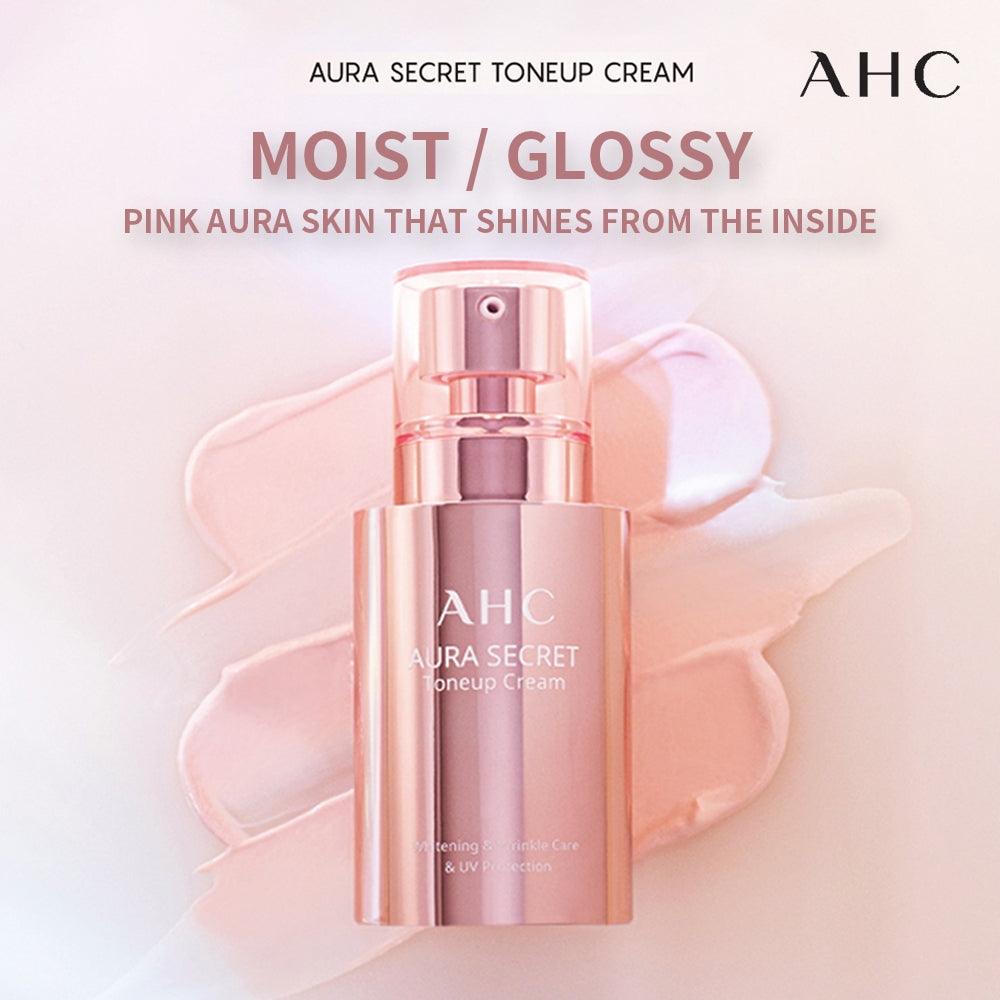 AHC AURA SECRET TONE UP CREAM SPF30 PA++ 50ml X 2ea Tone Up Cream AHC