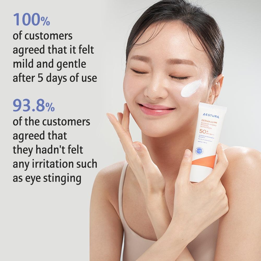 AESTURA - Derma UV 365 Barrier Hydro Mineral Sunscreen 40ml Sun Cream AESTURA