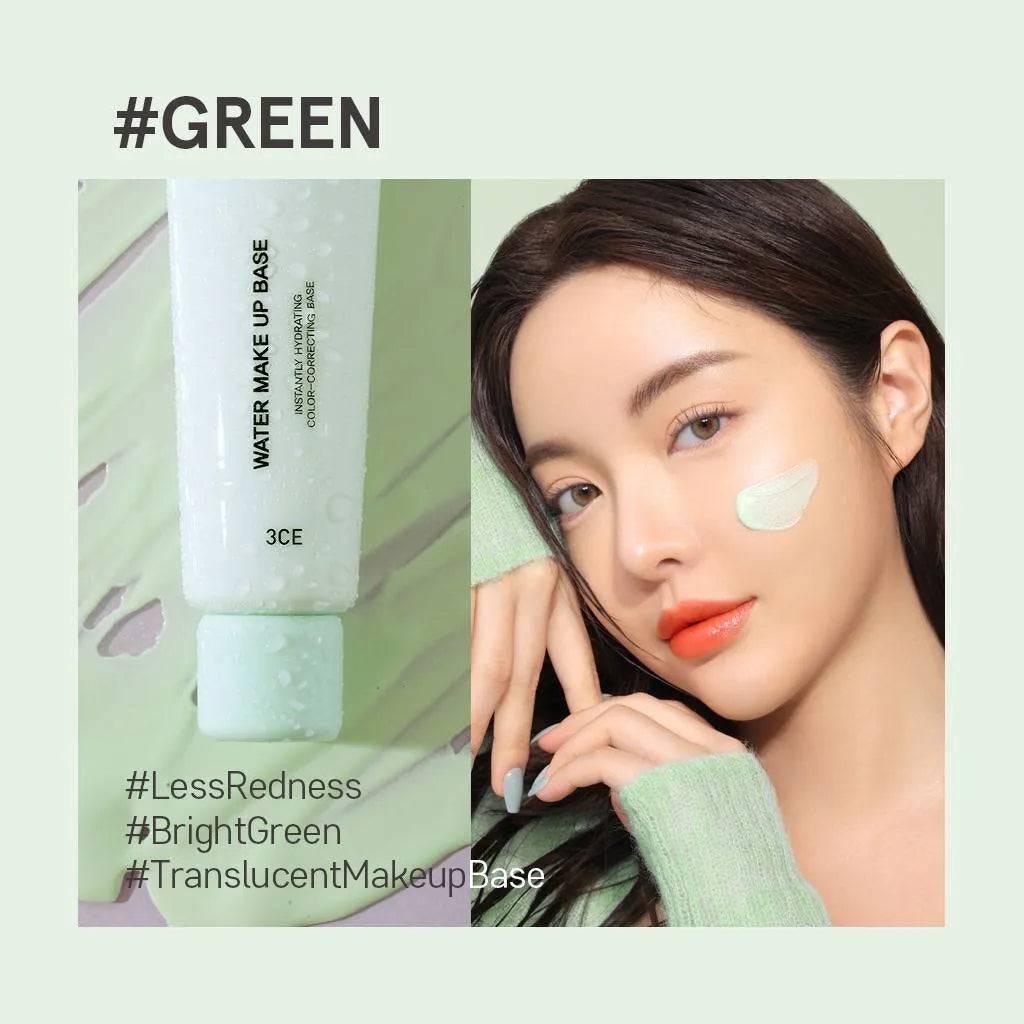3CE WATER MAKE UP BASE 45ml Make Up Base 3CE 03 Green