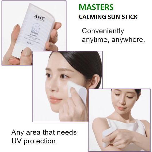 AHC Masters Calming Waterfull Sun Stick 22g (SPF50+/PA++++)-thekimyoung.com