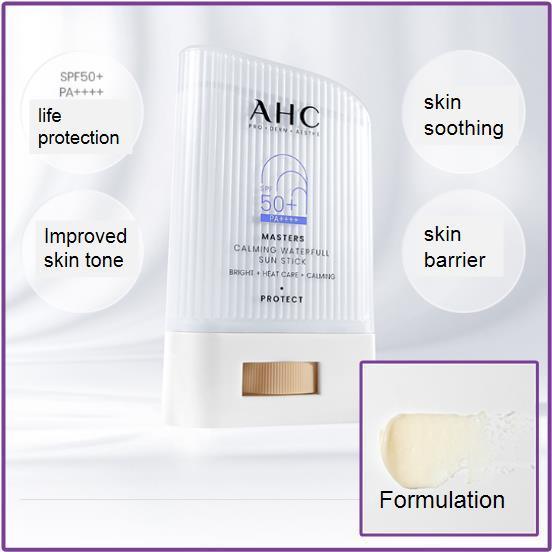 AHC Masters Calming Waterfull Sun Stick 22g (SPF50+/PA++++)-thekimyoung.com