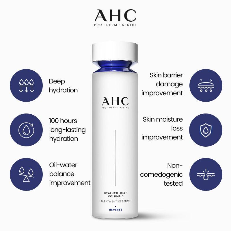 AHC Hyaluro Deep Volume 5 Treatment Essence 130ml-thekimyoung.com