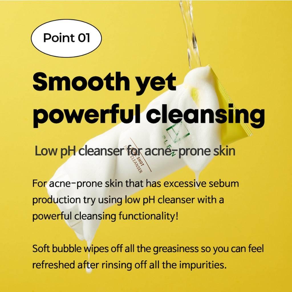 AMPLE:N Acne Shot Foam Cleanser 150ml Cleansing Foam AMPLE:N