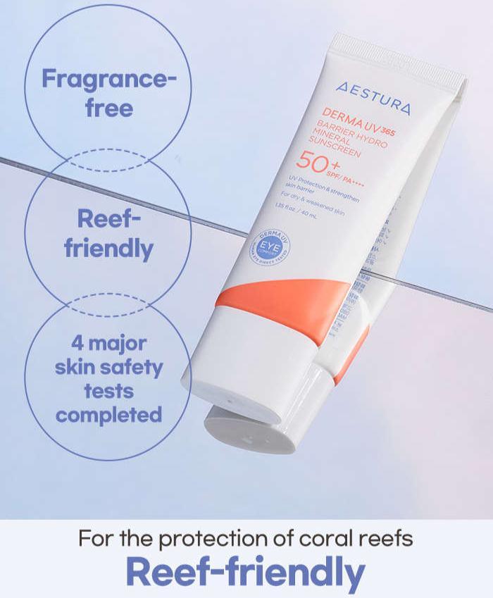 AESTURA Derma UV 365 Red Calming Tone-up Sunscreen 40ml Sunscreen AESTURA