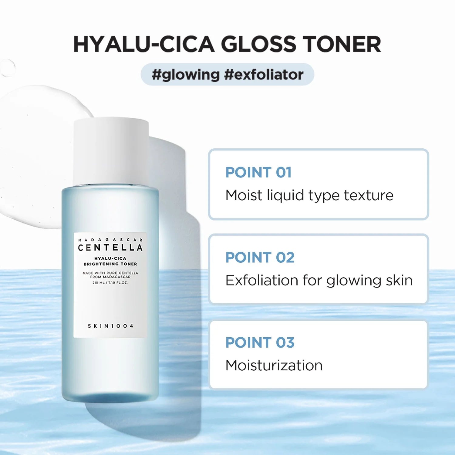 SKIN 1004 Madagascar Centella Hyalu-Cica Brightening Toner Toner SKIN1004
