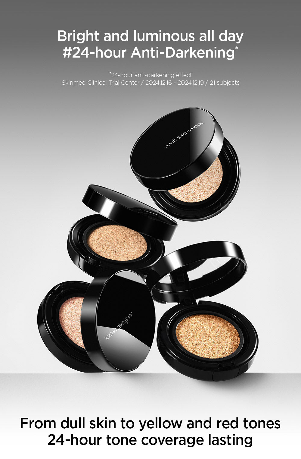 JUNGSAEMMOOL Essential Skin Nuder Long Wear Cushion (SPF50+ / PA+++) 14g + Refill-thekimyoung.com