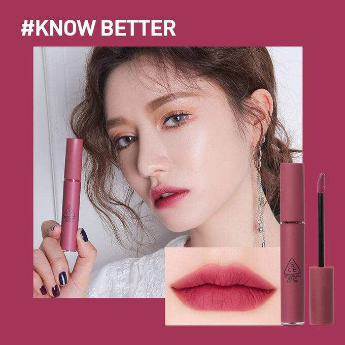 3CE Velvet Lip Tint 4g #KNOW BETTER-thekimyoung.com