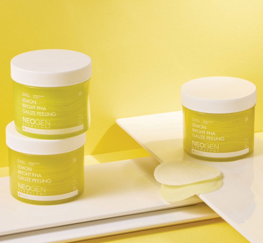NEOGEN - Dermalogy Lemon Bright PHA Gauze Peeling 190ml, 30 Pads-thekimyoung.com