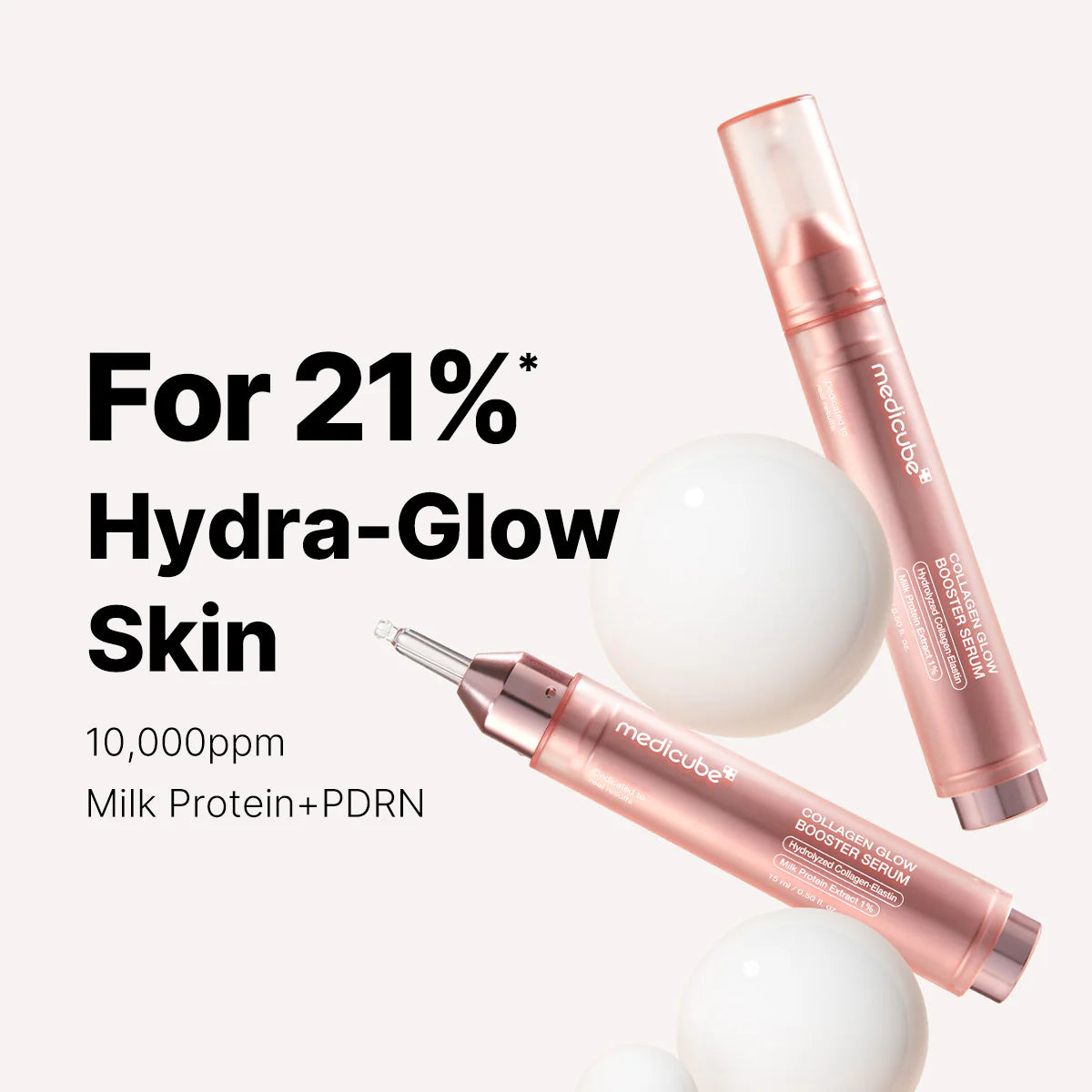 medicube Collagen Glow Booster Milk Serum 15ml Face Serum medicube