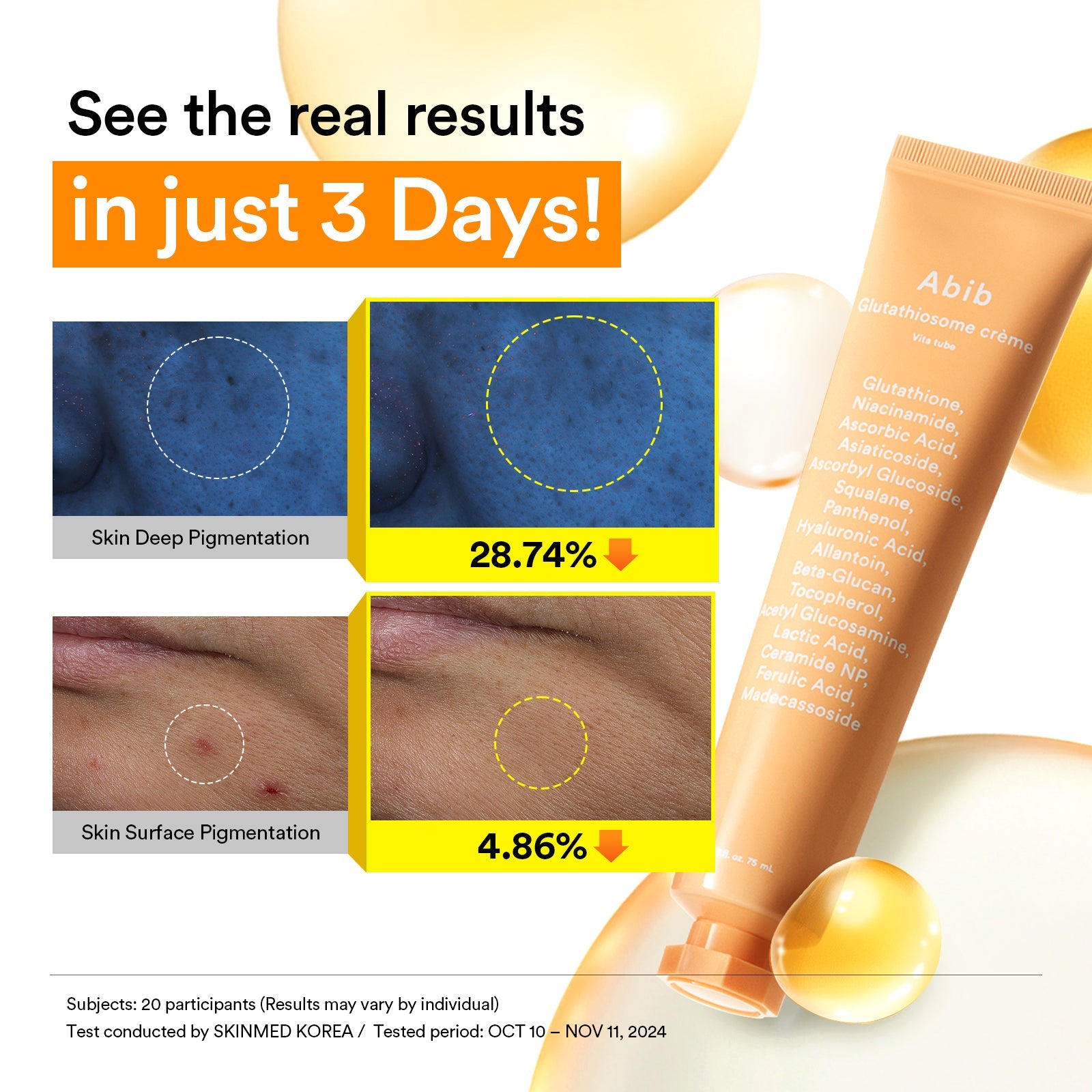 Abib - Glutathiosome cream Vita tube (75ml)-thekimyoung.com