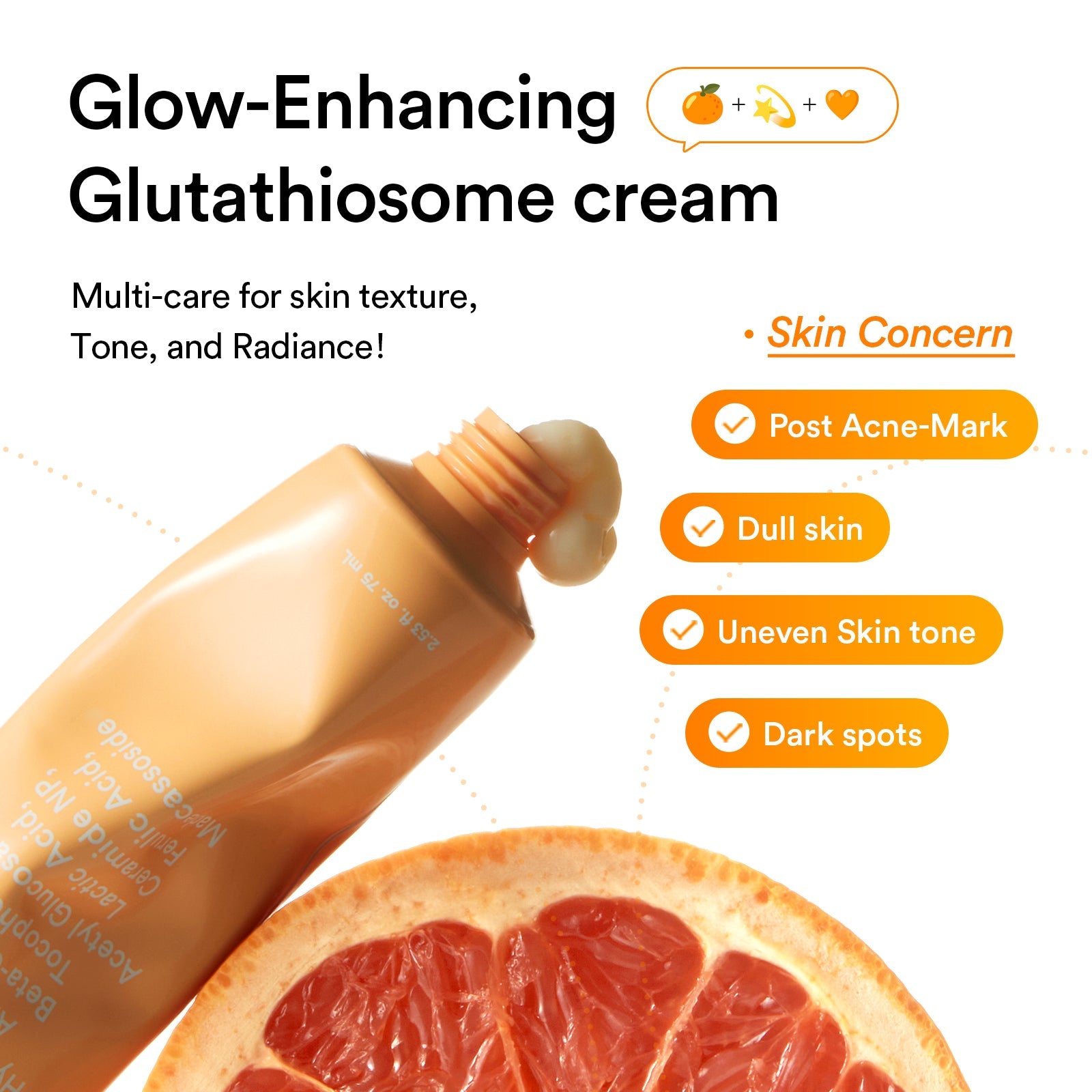 Abib - Glutathiosome cream Vita tube (75ml)-thekimyoung.com