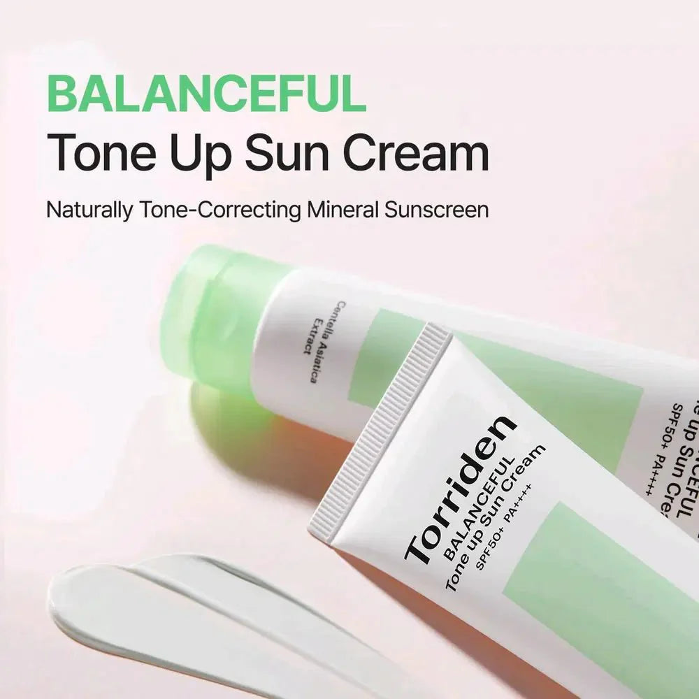 Torriden - Balanceful Cica Tone Up Sun Cream (SPF 50+ PA++++) (60ml)-thekimyoung.com