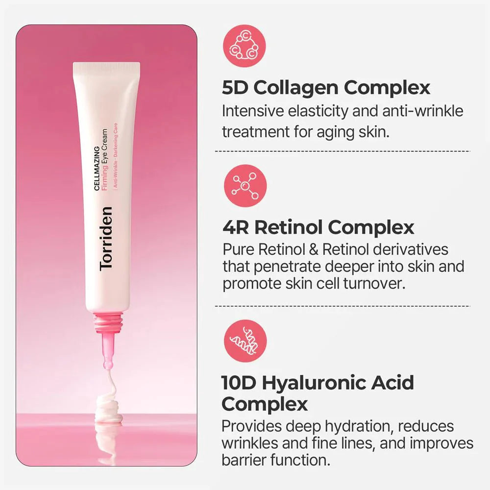 Torriden - Cellmazing Firming Eye Cream (30ml)-thekimyoung.com