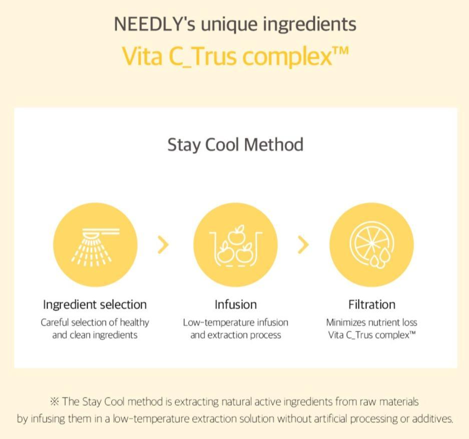 Needly Vita C Glow Jelly Pad Toner Pad Needly