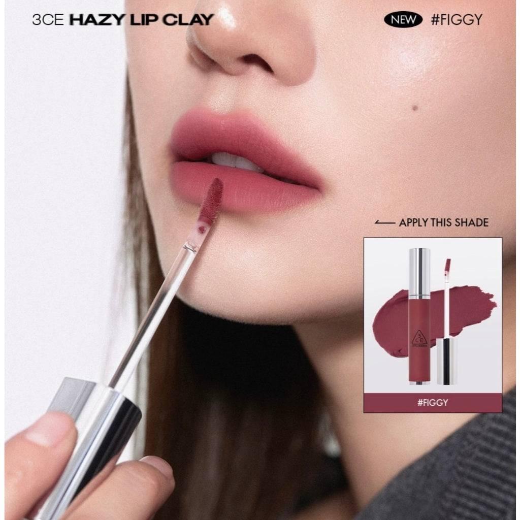 3CE Hazy Lip Clay 4g (12 Colors) LIP TINT 3CE FIGGY